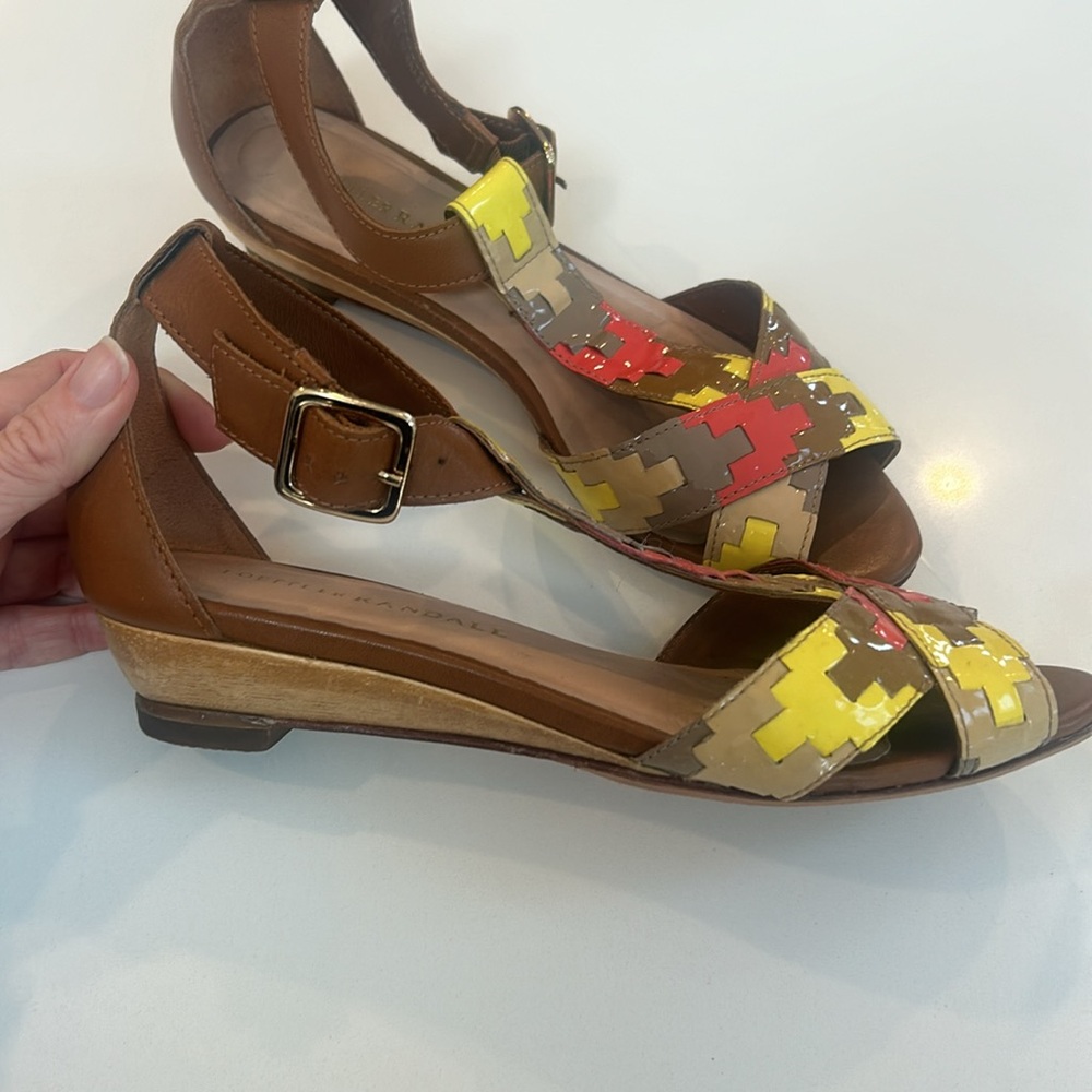 Loeffler Randall t-strap sandals